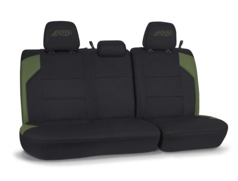 PRP 16-23 Toyota Tacoma Rear Bench Cover - Black/Olive Green