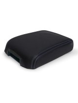PRP Center Console Cover for 16-23 Toyota Tacoma - Black/Navy Blue thumbnail 1