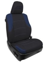 PRP 11-24 Toyota 4Runner Front Seat Covers (Pair) - Black/Navy Blue thumbnail 1