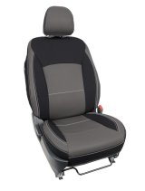 PRP 15-20 Subaru Outback Front Seat Covers (Pair) - Black and Gray thumbnail 1