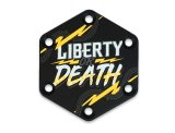 PRP Steering Wheel Center Cap Liberty or Death thumbnail 1