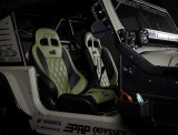PRP 97-02 Jeep Wrangler TJ Enduro Elite Suspension Seat Crawl Edition - Gray (Pair) thumbnail 2