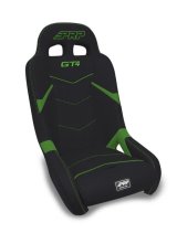 PRP Polaris RZR/Can-Am Maverick GT4 Suspension Seat - Black/Green thumbnail 1