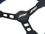 PRP Deep Dish Leather Steering Wheel - Blue thumbnail 8