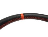 PRP Deep Dish Leather Steering Wheel - Red thumbnail 3