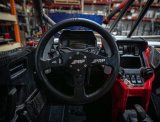 PRP Flat Leather Steering Wheel - Black thumbnail 2