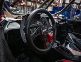 PRP Flat Leather Steering Wheel - Black thumbnail 6