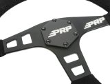 PRP Flat Suede Steering Wheel - Black thumbnail 5