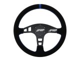PRP Flat Suede Steering Wheel - Blue thumbnail 1