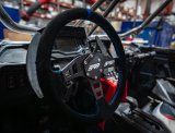 PRP Flat Suede Steering Wheel - Blue thumbnail 4