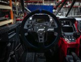 PRP Flat Suede Steering Wheel - Blue thumbnail 5