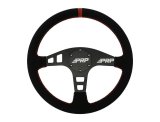 PRP Flat Suede Steering Wheel - Red thumbnail 1