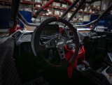 PRP Flat Suede Steering Wheel - Red thumbnail 4