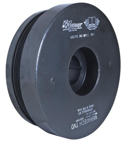 Fluidampr 6.6L GM Duramax 2001-2005 Steel Externally Balanced Damper thumbnail 3