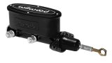 Wilwood High Volume Tandem M/C - 15/16in Bore Black-W/Pushrod - Early Mustang thumbnail 2