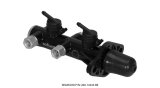 Wilwood Tandem Remote Master Cylinder - 1in Bore Black thumbnail 3