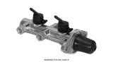 Wilwood Tandem Remote Master Cylinder - 1in Bore Ball Burnished thumbnail 3