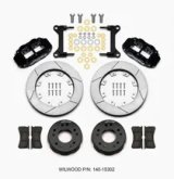 Wilwood Narrow Superlite 6R Front Kit 12.19in Drilled Red 63-87 C10 w/ Wilwood Pro Spindles thumbnail 3