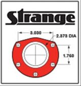 Wilwood Dynapro Low-Profile 11.00in P-Brake Kit Strange Eng Floater 3.49in Offset thumbnail 4