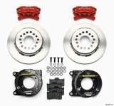 Wilwood Forged Dynalite P/S Park Brake Kit Red 12 Bolt 2.75in offset Staggered Shock thumbnail 2