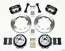 Wilwood Dynapro Rear Kit 12.19in Red Subaru Impreza WRX thumbnail 2