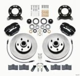 Wilwood Forged Dynalite-M Front Kit 11.30in 1 PC Rotor&Hub Drill-Red 1970-1973 Mustang Disc & Drum thumbnail 2