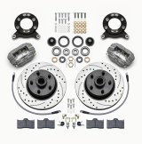 Wilwood Forged Dynalite-M Front Kit 11.30in 1 PC Rotor&Hub-Drill 65-69 Mustang Disc & Drum Spindle thumbnail 4
