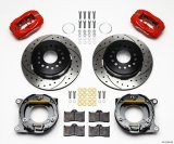 Wilwood Forged Dynalite P/S Park Brake Kit Drill-Red Impala 59-64 / Corvette 57-62 thumbnail 2