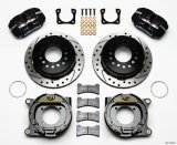 Wilwood Dynapro Low-Profile 11.00in P-Brake Kit Drilled Chevy 12 Bolt Spcl 2.81in Off Stag Mount thumbnail 2