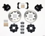 Wilwood Combination Parking Brake Rear Kit 11.75in Drilled Red Mini Cooper thumbnail 2