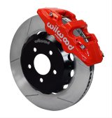 Wilwood AERO6 Front Hat Kit 15.00 Red 2016-Up Camaro w/Lines thumbnail 2