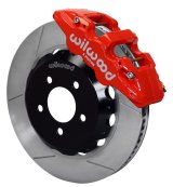 Wilwood AERO6 Front Hat Kit 15.00 Red 2016-Up Camaro w/Lines thumbnail 3
