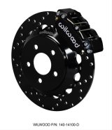 Wilwood Dynapro Radial Front Drag Kit 12.90in Drilled 15-23 Mustang thumbnail 2