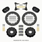 Wilwood Dynapro Radial Front Drag Kit 12.90in Drilled 15-23 Mustang thumbnail 4