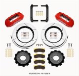 Wilwood TX6R Front Kit 15.50in Red 2004-08 Ford F150 - 4WD thumbnail 2