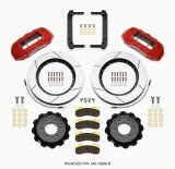 Wilwood TX6R Front Kit 15.50in Red 2004-08 Ford F150 - 4WD thumbnail 3