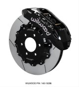 Wilwood TX6R Front Kit 15.50in Black 2004-08 Ford F150 - 4WD thumbnail 1