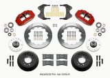 Wilwood Narrow Superlite 6R Front Hub Kit 12.88in Red WWE ProSpindle (5x4.75in 5x5.00in Hub) thumbnail 4