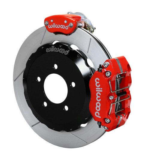Wilwood Dynapro Radial4 / MC4 Rear Kit 12.88 Red 2006-15 Miata w/Lines & Cables thumbnail 1