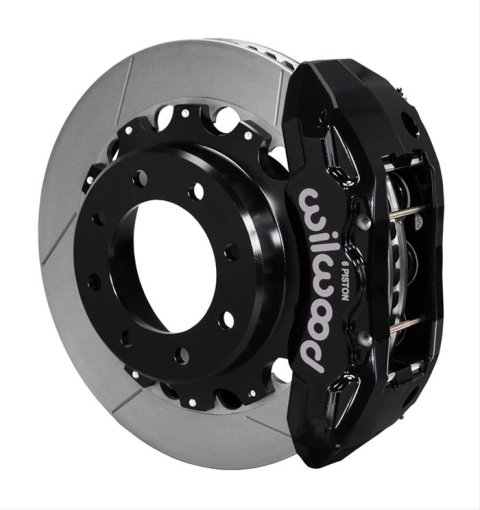 Wilwood TX6R Rear Kit 16.00in Black 1999-2010 GM H2 / 2500 4.63 Cntr thumbnail 2