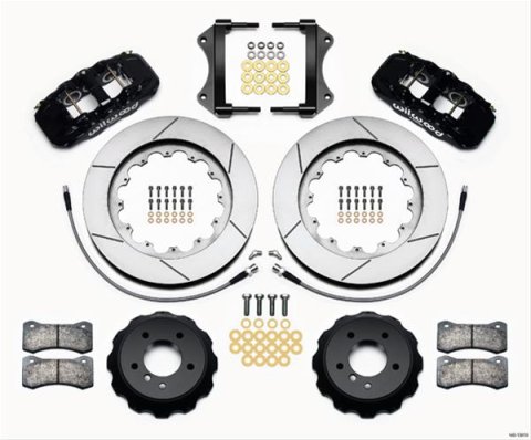 Wilwood AERO6 Front Hat Kit 15.00 2007-2011 BMW E90 Series w/Lines thumbnail 3