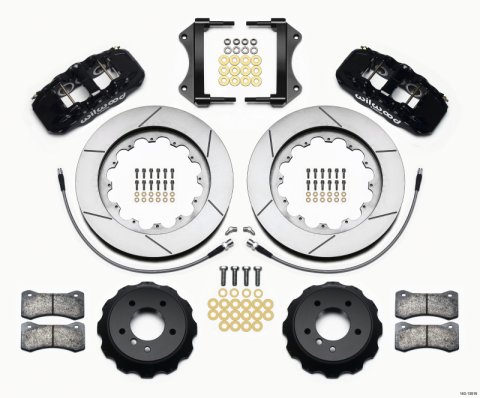 Wilwood AERO6 Front Hat Kit 15.00 2007-2011 BMW E90 Series w/Lines thumbnail 4