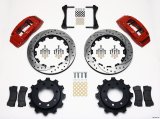 Wilwood TC6R Rear Kit 16.00in Drilled Red 1999-2010 GM H2 / 2500 4.63 Cntr thumbnail 1