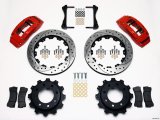 Wilwood TC6R Rear Kit 16.00in Drilled Red 1999-2010 GM H2 / 2500 4.63 Cntr thumbnail 2