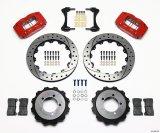Wilwood Dynapro Radial Rear Kit 13.00in Drilled Red Mitsubishi EVO VIII thumbnail 4
