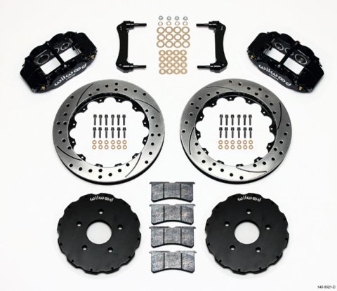 Wilwood Narrow Superlite 6R Front Hat Kit 13.06in Drilled 2005-up Corvette C6 thumbnail 2