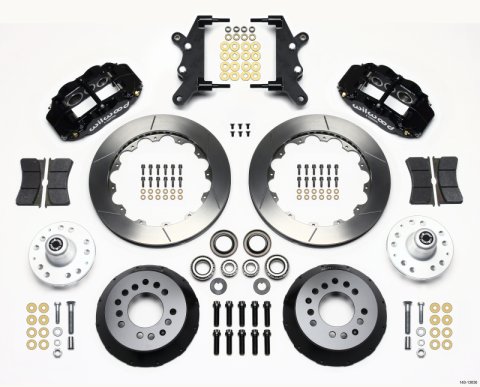 Wilwood Narrow Superlite 6R Front Hub Kit 12.88in 60-68 Ford / Mercury Full Size / Galaxie thumbnail 2