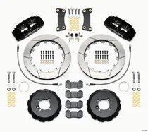 Wilwood Dynapro 6 Front Hat Kit 12.88in Red 2002-Up Mini Cooper w/ Lines thumbnail 1