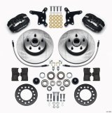 Wilwood Forged Dynalite Front Kit 11.28in 1 PC Rotor&Hub Ford 1954-1956 thumbnail 2