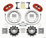 Wilwood Narrow Superlite 4R Rear Kit 12.88in Red 99-05 WRX / 99-07 Impreza thumbnail 4